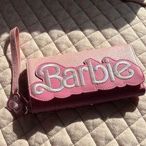 Loungefly Pink Barbie Wristlet Clutch